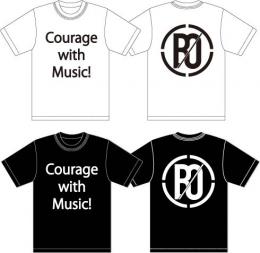 「BACK-ON」　Courage with Music!Tシャツ
