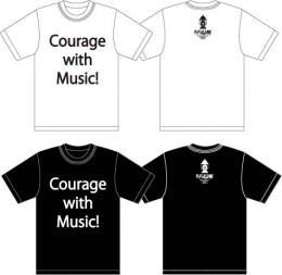 「ET-KING」　Courage with Music!Tシャツ