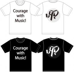 「JiLL-Decoy association」　Courage with Music!Tシャツ