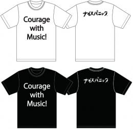 「PONEY」　Courage with Music!Tシャツ